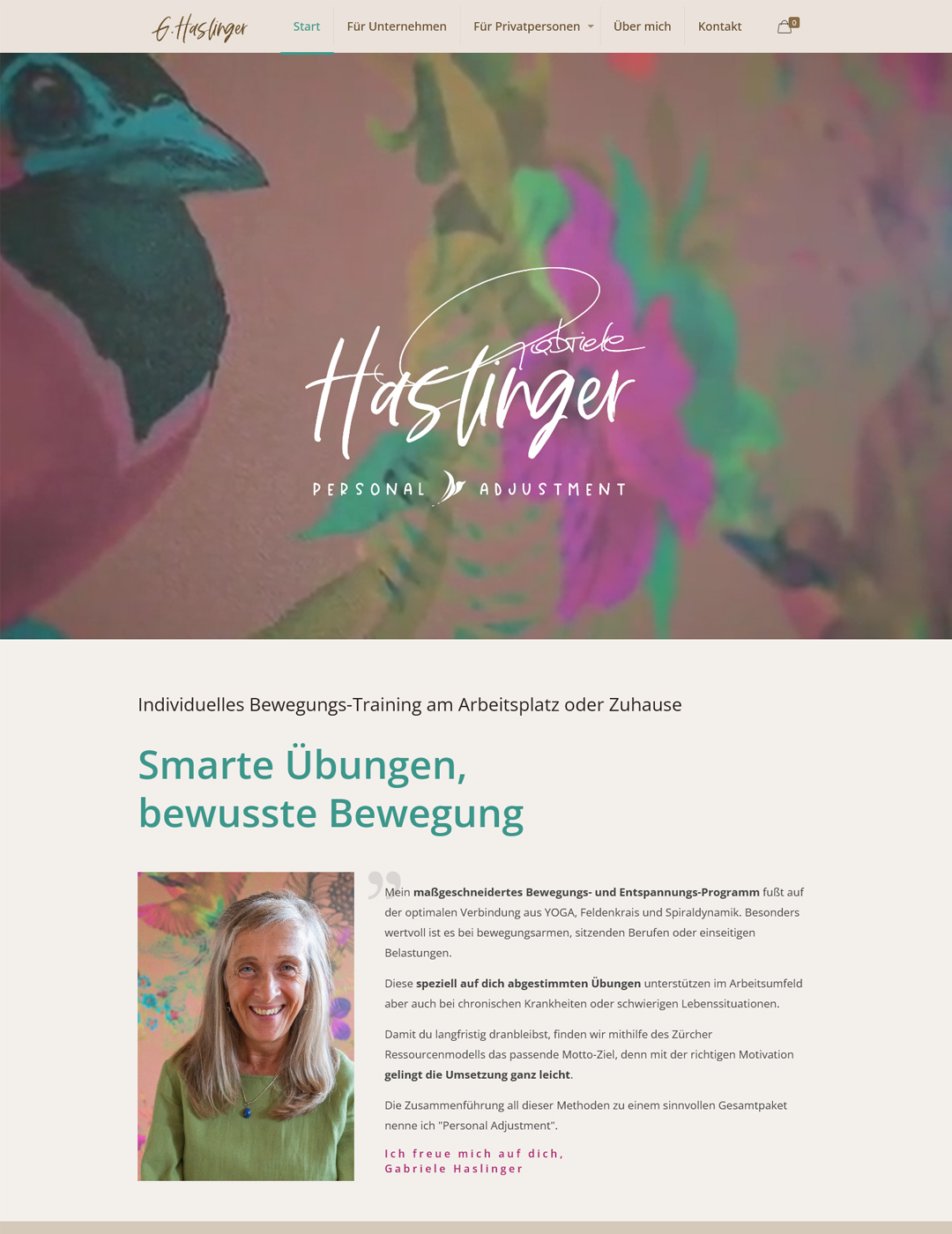 Gabriele Haslinger – Personal Adjustment
