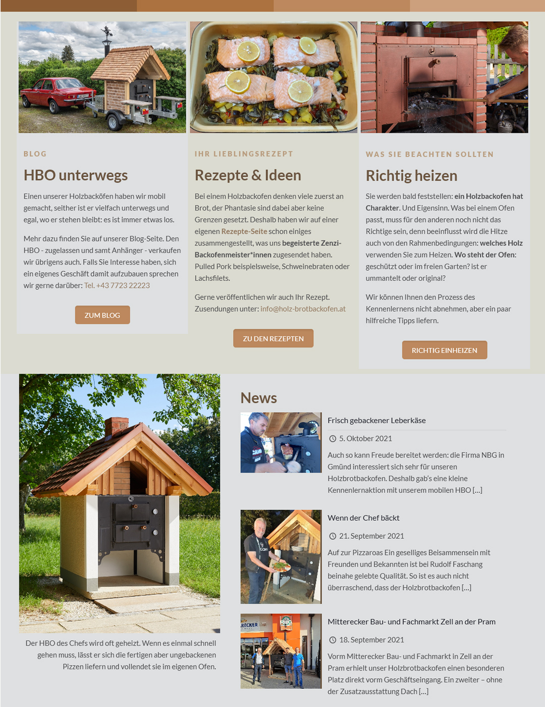 Innviertler Holzbrotbackofen