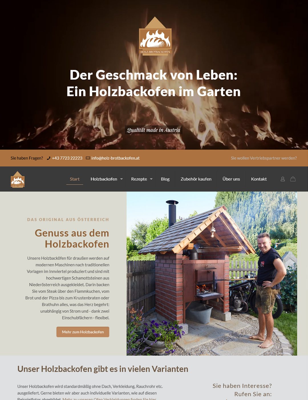 Innviertler Holzbrotbackofen